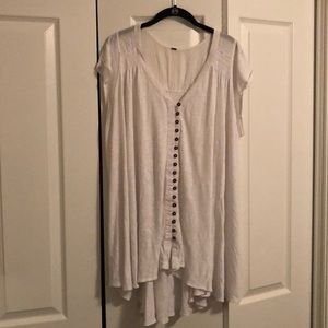 Flowy free people button down